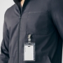 Men's Front Zip Scrub Jacket