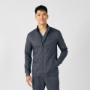 Men's Front Zip Scrub Jacket