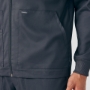 Men's Front Zip Scrub Jacket
