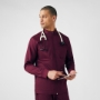 Men's Front Zip Scrub Jacket