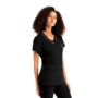 V-Neck Fluid-Resistant Scrubs Top