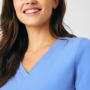 V-Neck Fluid-Resistant Scrubs Top