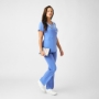 V-Neck Fluid-Resistant Scrubs Top