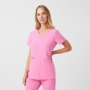 V-Neck Fluid-Resistant Scrubs Top