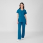V-Neck Fluid-Resistant Scrubs Top