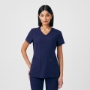 V-Neck Fluid-Resistant Scrubs Top