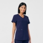 V-Neck Fluid-Resistant Scrubs Top