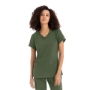 V-Neck Fluid-Resistant Scrubs Top