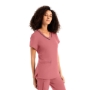V-Neck Fluid-Resistant Scrubs Top