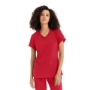 V-Neck Fluid-Resistant Scrubs Top