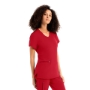 V-Neck Fluid-Resistant Scrubs Top