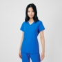 V-Neck Fluid-Resistant Scrubs Top