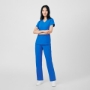 V-Neck Fluid-Resistant Scrubs Top