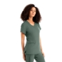 V-Neck Fluid-Resistant Scrubs Top