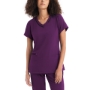 V-Neck Fluid-Resistant Scrubs Top