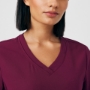 V-Neck Fluid-Resistant Scrubs Top