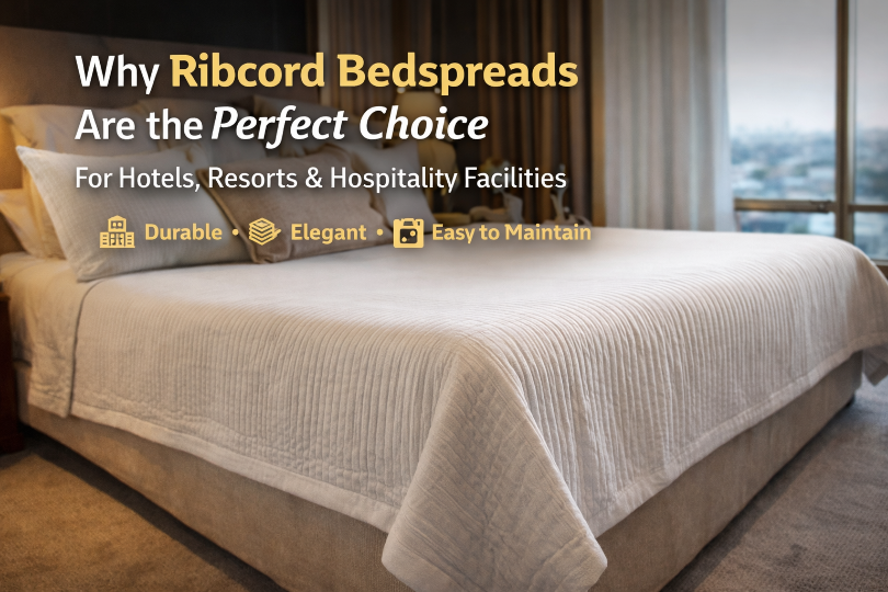 Why Ribcord Bedspreads Are the Perfect Choice for Hotels and Hospitality