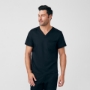 Men's 2-Pocket V-Neck Scrub Tops
