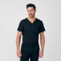 Men's 2-Pocket V-Neck Scrub Tops