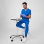 Men's 2-Pocket V-Neck Scrub Tops