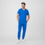 Men's 2-Pocket V-Neck Scrub Tops