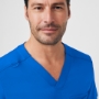 Men's 2-Pocket V-Neck Scrub Tops