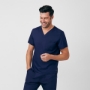 Men's 2-Pocket V-Neck Scrub Tops