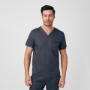 Men's 2-Pocket V-Neck Scrub Tops
