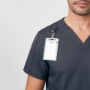 Men's 2-Pocket V-Neck Scrub Tops