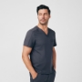 Men's 2-Pocket V-Neck Scrub Tops