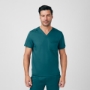 Men's 2-Pocket V-Neck Scrub Tops