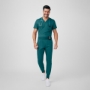 Men's 2-Pocket V-Neck Scrub Tops
