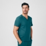 Men's 2-Pocket V-Neck Scrub Tops