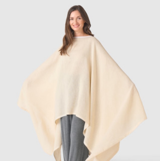 Imperial Flannel Poncho Blanket