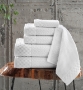 White, Boston 6 Piece Turkish Towel Collection