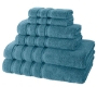 Colonical Blue, Antalya 6 Piece Turkish Towel Collection