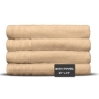 Toes Taupe, Shelly Collection Cotton Bath Towels - Pack Of 4