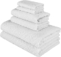 Nine West - Larue Jacquard Diamond Towel in Bulk, Set of 6