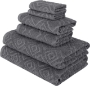 Nine West - Larue Jacquard Diamond Towel in Bulk, Set of 6