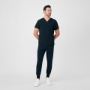 Mens 4-Pocket V-Neck Scrub Top