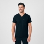Mens 4-Pocket V-Neck Scrub Top