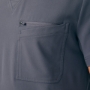 Mens 4-Pocket V-Neck Scrub Top