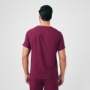 Mens 4-Pocket V-Neck Scrub Top
