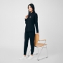 Womens Medical Scrub Jacket with 2 Pockets
