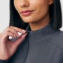 Womens Medical Scrub Jacket with 2 Pockets