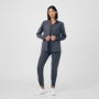 Womens Medical Scrub Jacket with 2 Pockets