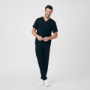 Mens Professional Cargo Scrub Pants for Hospital Staffs