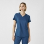 Women's 3-Pocket V-Neck Scrub Top