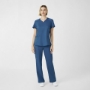 Women's 3-Pocket V-Neck Scrub Top