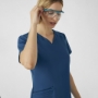 Women's 3-Pocket V-Neck Scrub Top